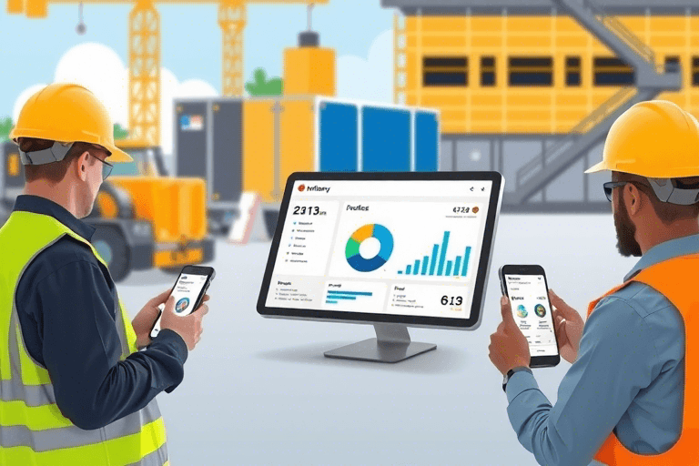 如何实现高效的施工现场网络化管理系统？