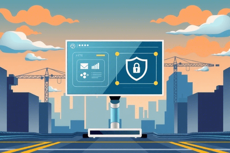 如何建立一个高效的施工现场监控管理系统？