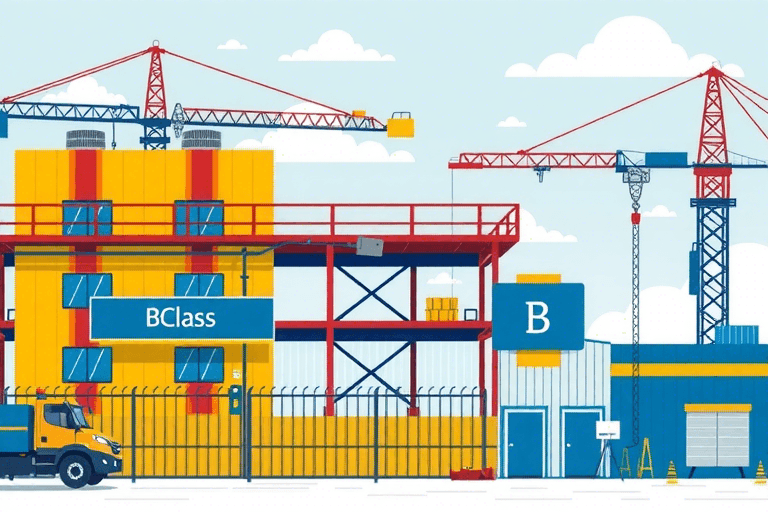 如何构建高效的建筑施工B类施工现场安全管理系统？