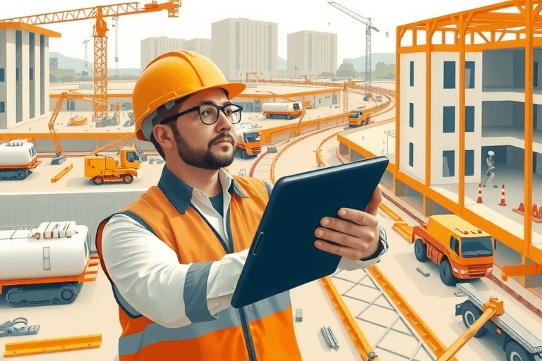 如何实现施工现场管理系统的手持化？提升效率与精确度的关键步骤有哪些？