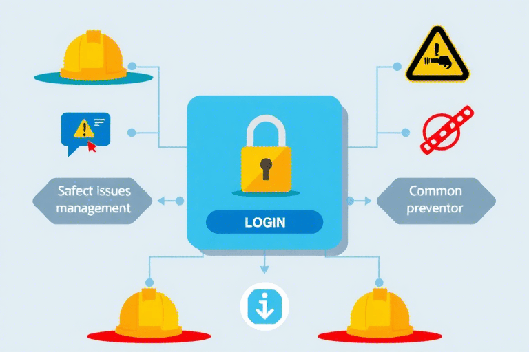 如何登录并使用施工安全管理系统？