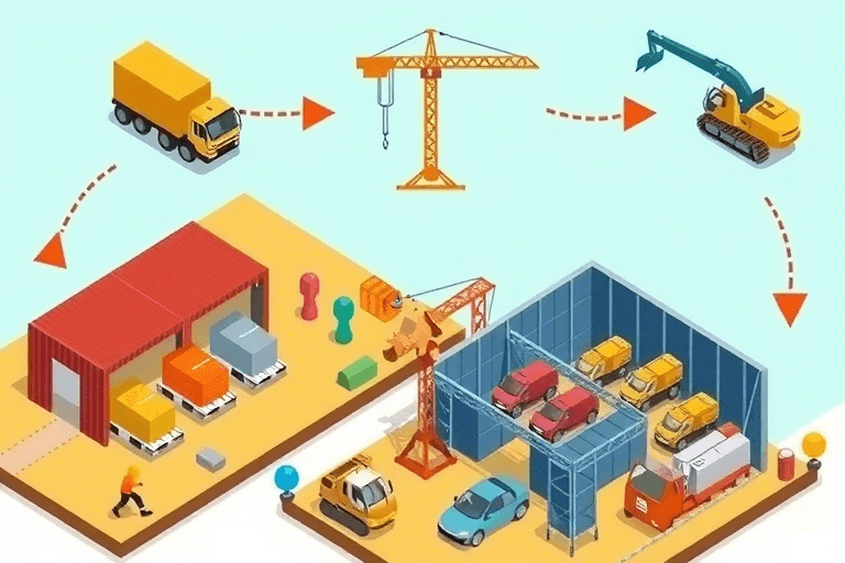 施工现场管理系统三大库如何构建？提升工程管理效率的关键所在