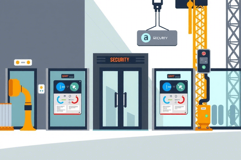 如何有效地管理施工现场的门禁系统？