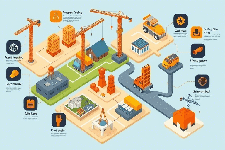 如何有效管理教育系统的施工现场？