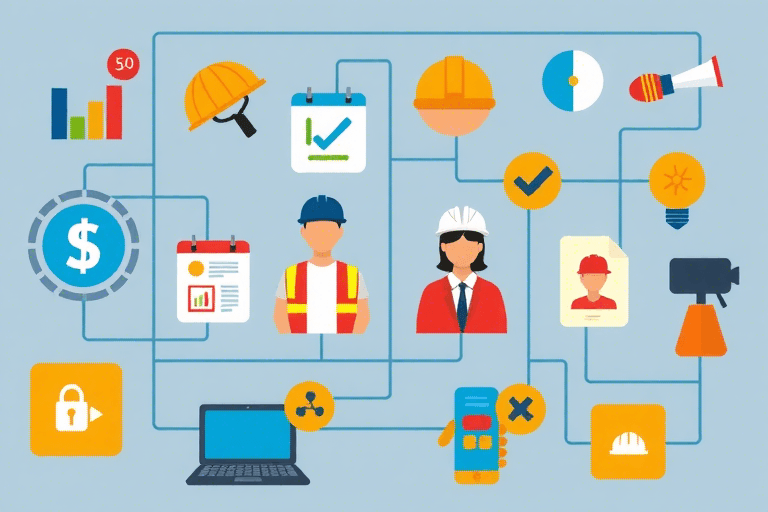 如何构建高效的施工建设安全管理系统？