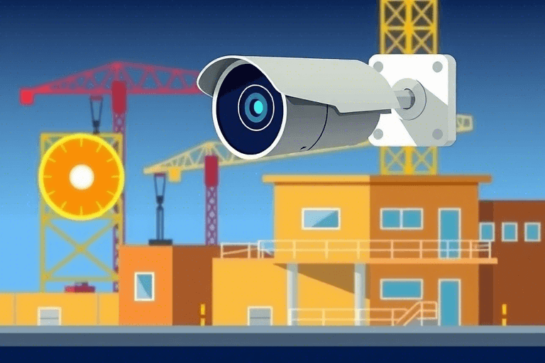 如何构建高效的施工现场监控管理系统？