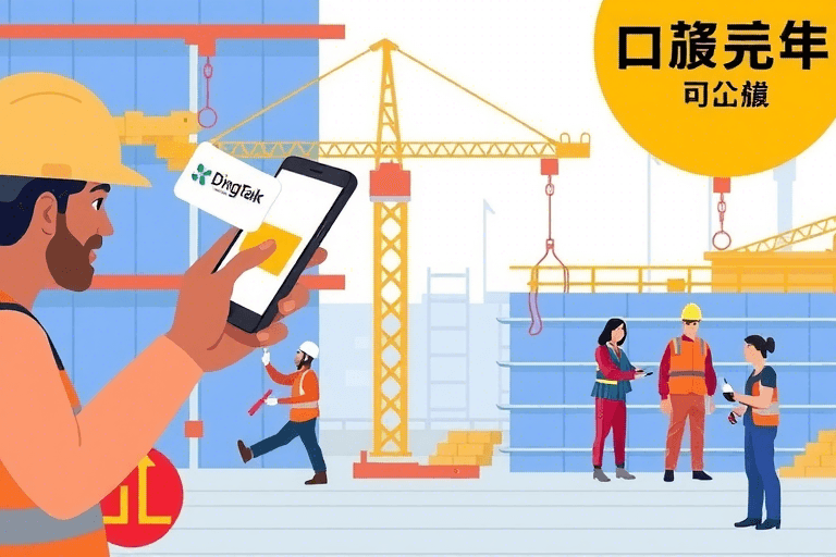 如何利用钉钉打造高效的施工现场管理系统？
