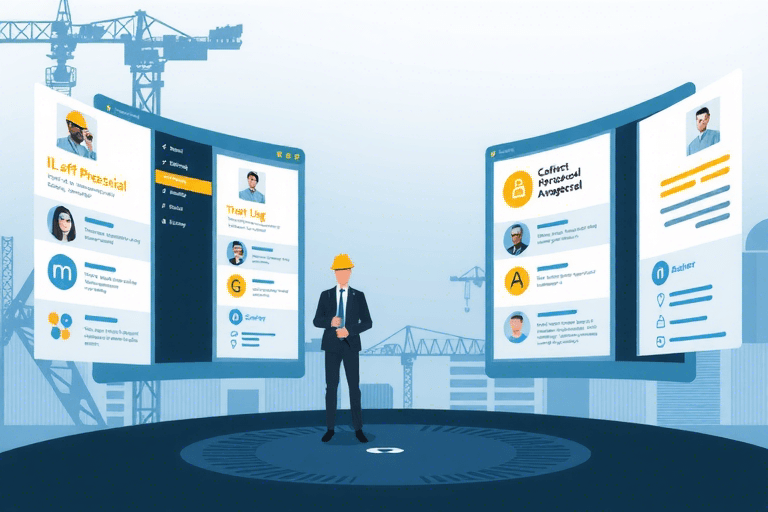 如何创建高效的施工工地人员管理系统？