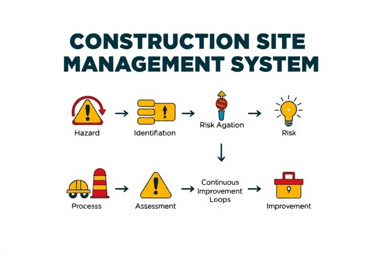如何设计和实施高效的PPT施工现场安全管理系统？