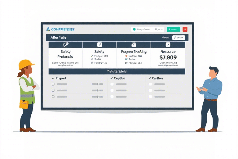 如何制作有效的监控系统施工现场管理表格？