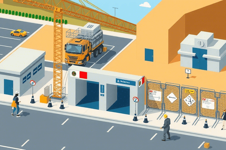 如何确保道闸系统施工现场管理顺利进行？