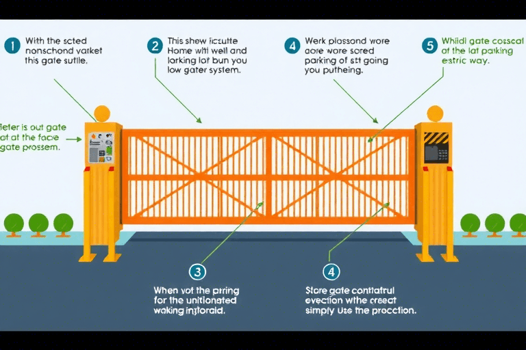 如何制作一份详细的道闸系统施工视频教程？