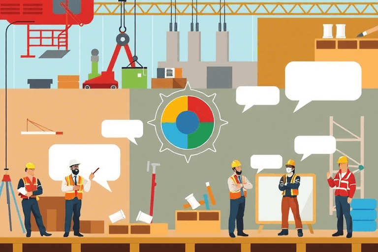 如何构建高效的施工现场色彩管理系统？