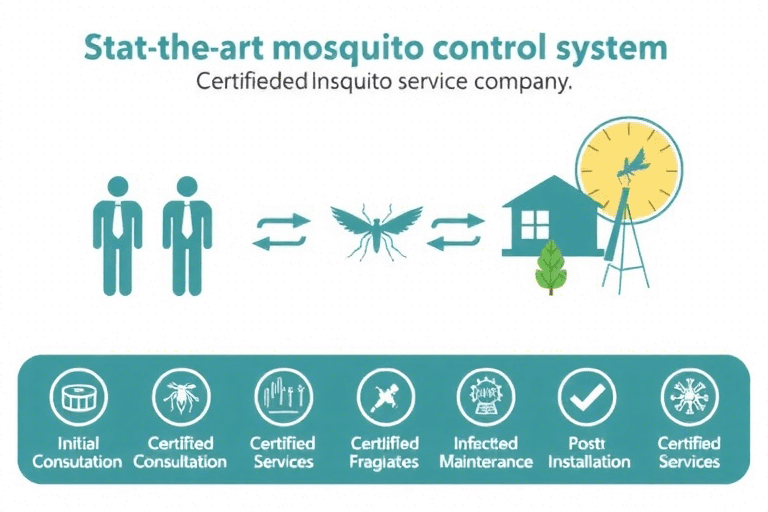 如何选择一家值得信赖的放心灭蚊系统施工公司？
