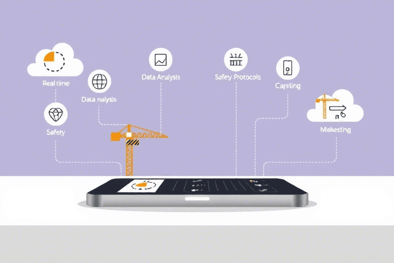 如何构建高效的施工现场移动管理系统？