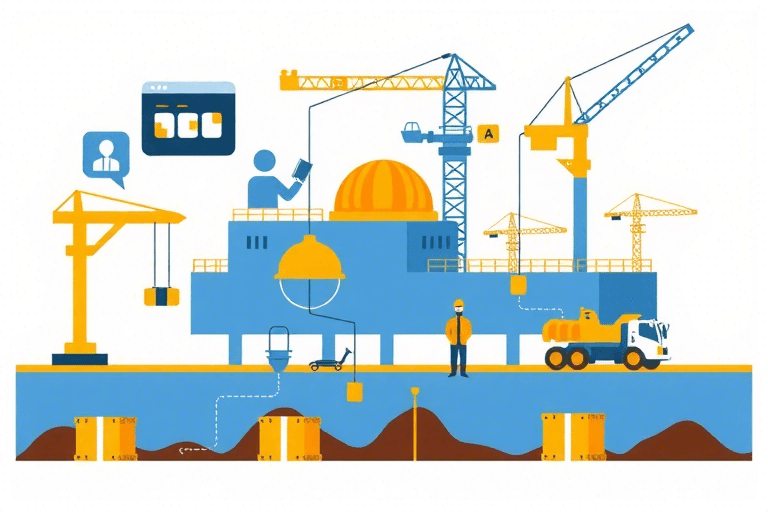 如何设计有效的现场施工管理系统以提高工程效率？