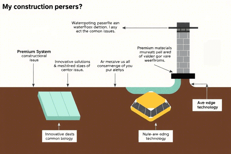 如何进行长沙小区防水系统的施工？