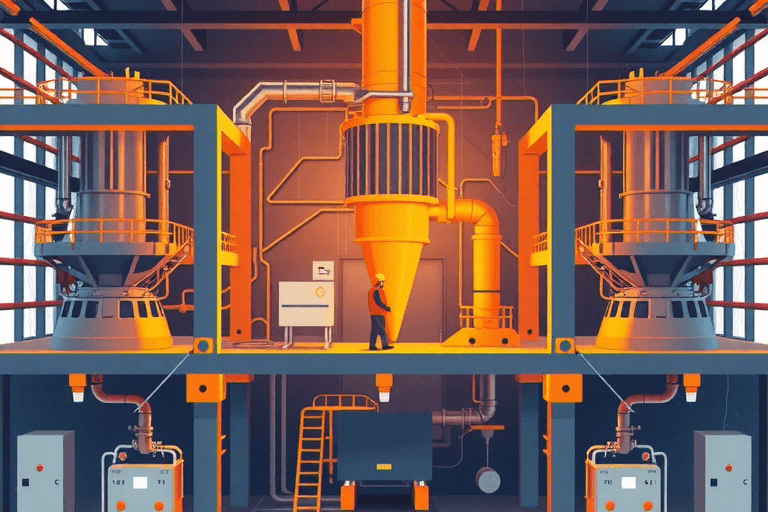 如何高效地进行高炉渣处理系统的施工？