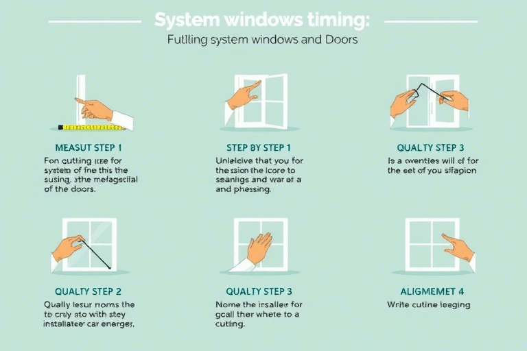系统门窗什么时候施工？如何进行系统门窗施工？