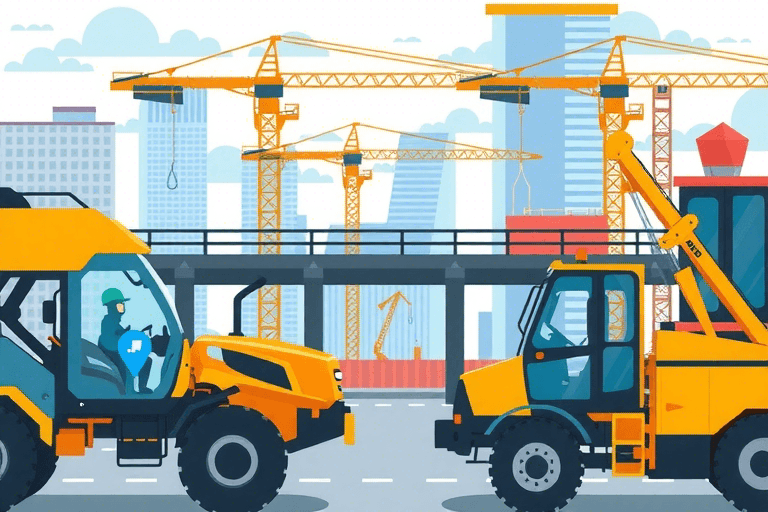 施工机械设备GPS定位管理系统如何提升现场管理效率和安全性？