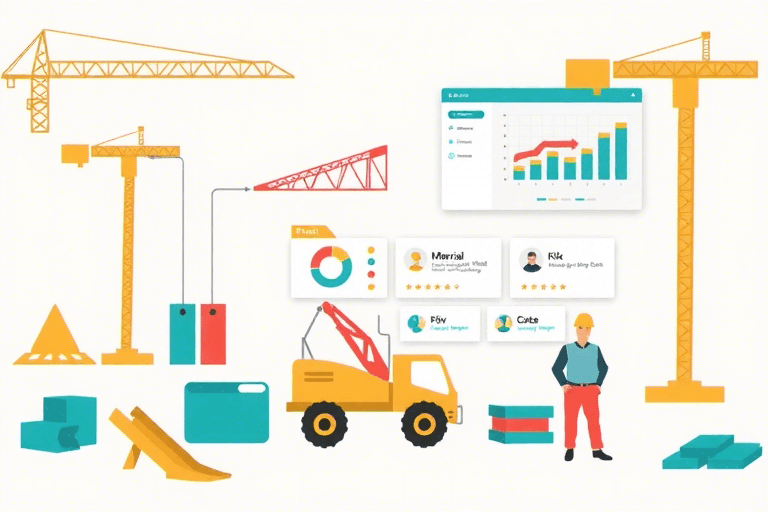 如何构建一个高效的Excel施工现场材料管理系统？