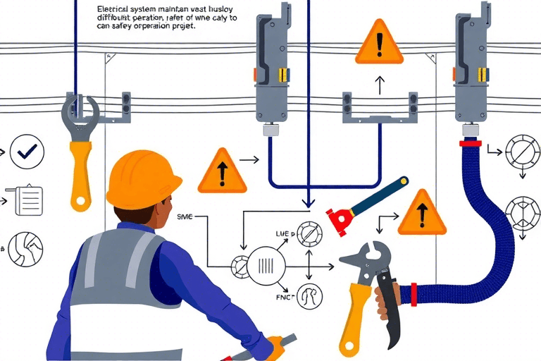 配电系统检修施工方案应该如何制定？配电设备维护管理及施工流程详解