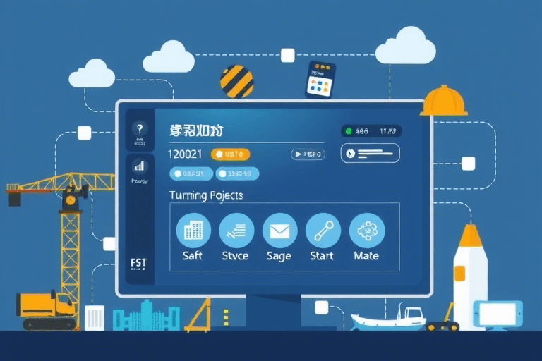 如何构建高效的园林施工现场管理系统？