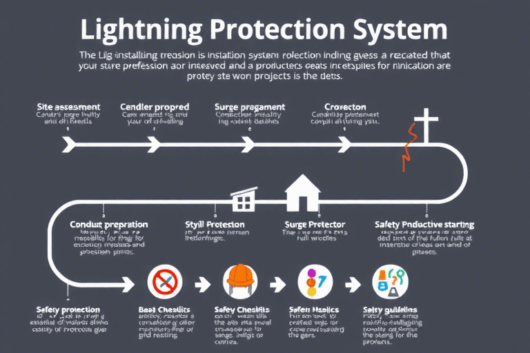 如何正确进行防雷系统基础施工？图片详解施工过程