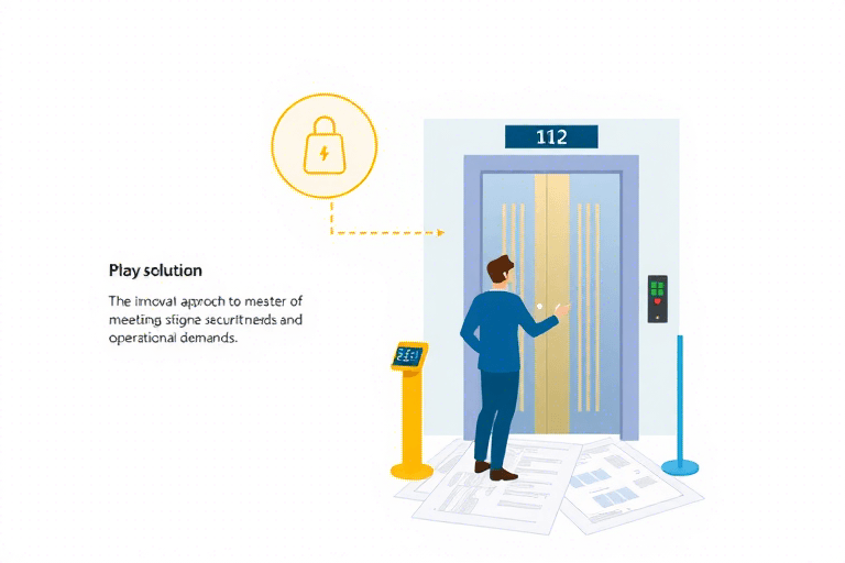 如何制定高效的电梯门禁系统施工方案？