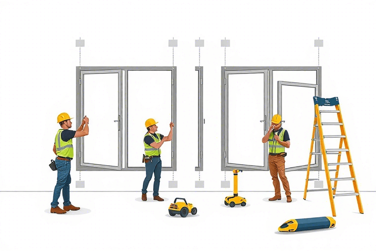 如何有效地进行系统门窗现场施工管理？