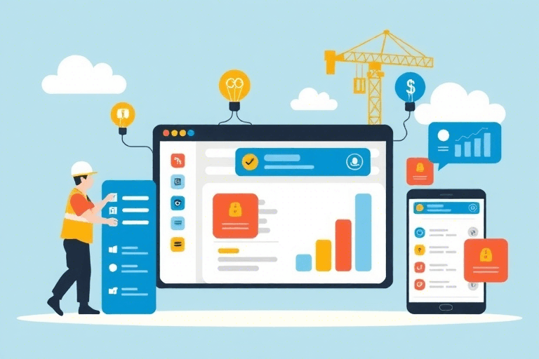 如何构建高效的施工企业社保查询系统？