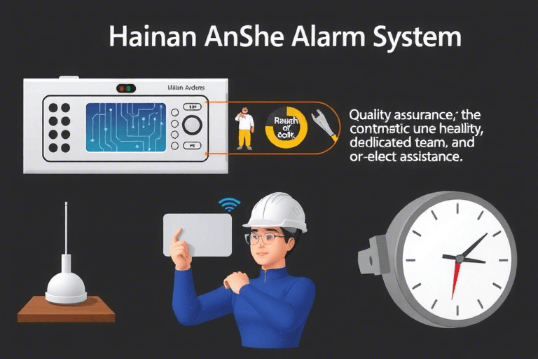 如何确保海南安舍报警系统的施工质量？
