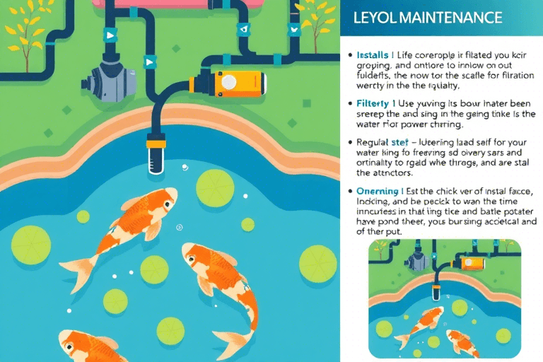 如何确保嘉兴锦鲤池过滤系统施工完美？施工步骤与技巧全解析