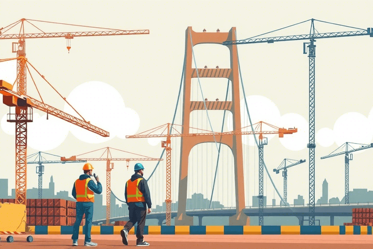 如何构建一个高效的大桥施工安全管理系统？