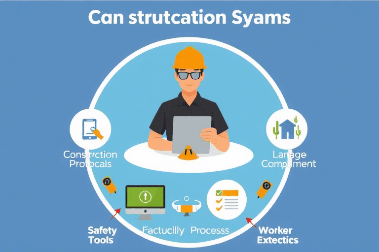 如何设计和实施一个高效实用的中高考施工现场管理系统？
