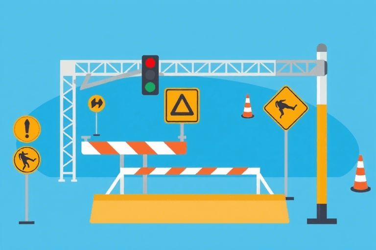 如何构建高效的涉路施工安全管理系统？