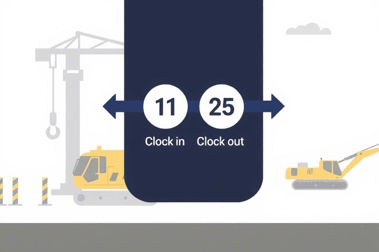 如何构建高效的施工现场考勤管理系统？