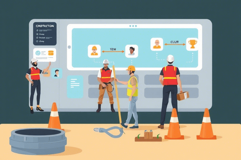 如何构建高效的荣昌现场施工员管理系统？