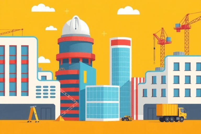 如何构建高效的建筑施工现场管理系统？