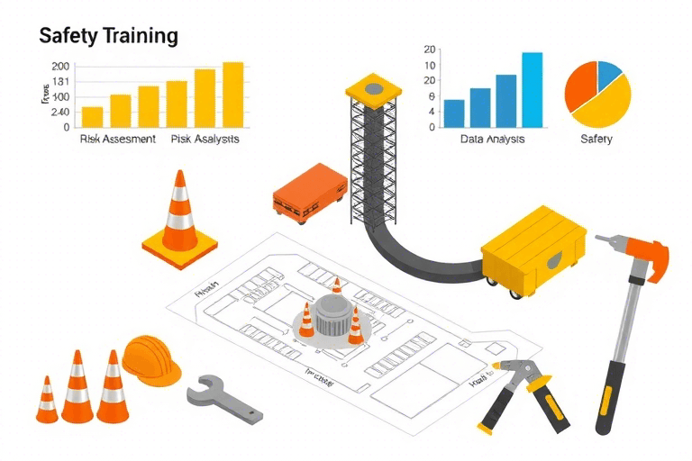 如何构建高效的PPT施工现场安全管理系统？