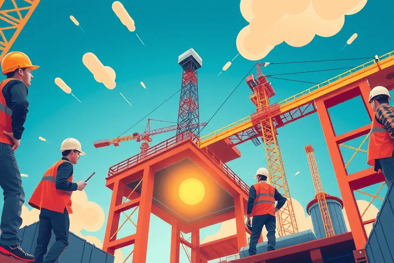 如何构建高效的铁塔现场施工管理系统？