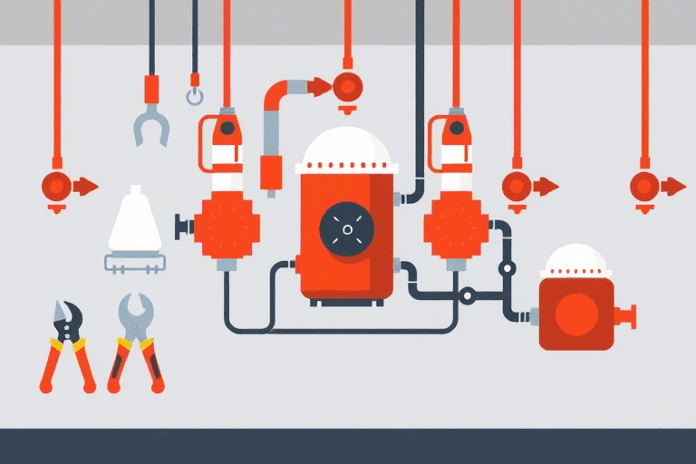 如何确保宁河商店消防系统的正确施工？