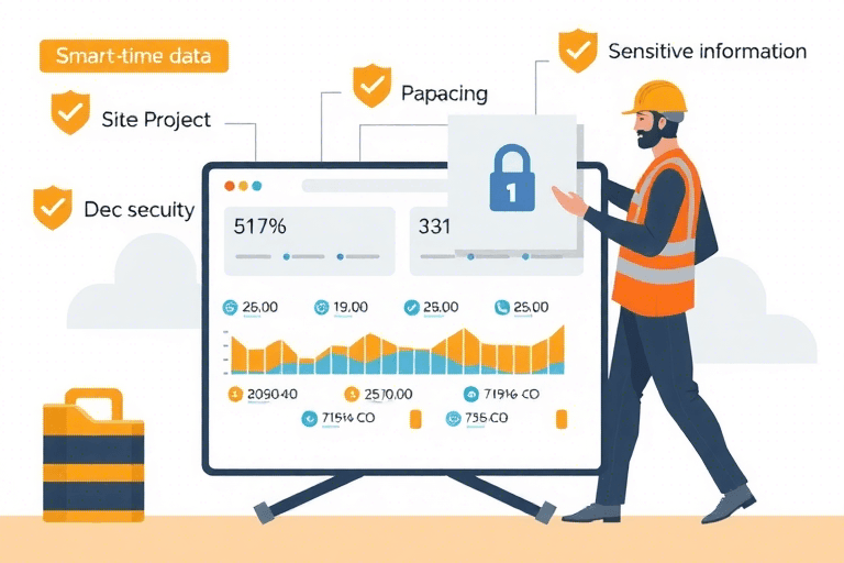 如何设计和实现一个高效的施工现场信息管理系统（MIS）？