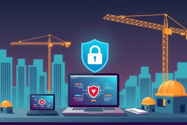 如何构建高效的施工现场计算机管理系统？