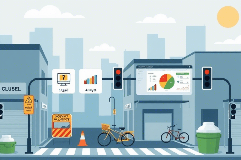 如何构建高效的占道施工分析系统？