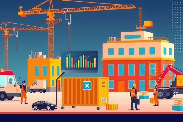 如何实施和管理施工现场的网络化系统？它对提高施工效率有什么帮助？