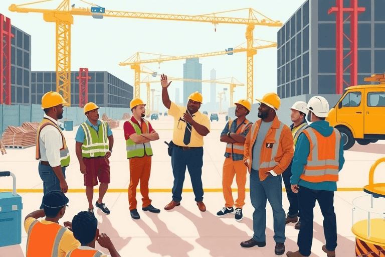 如何构建高效的工地施工安全管理系统？