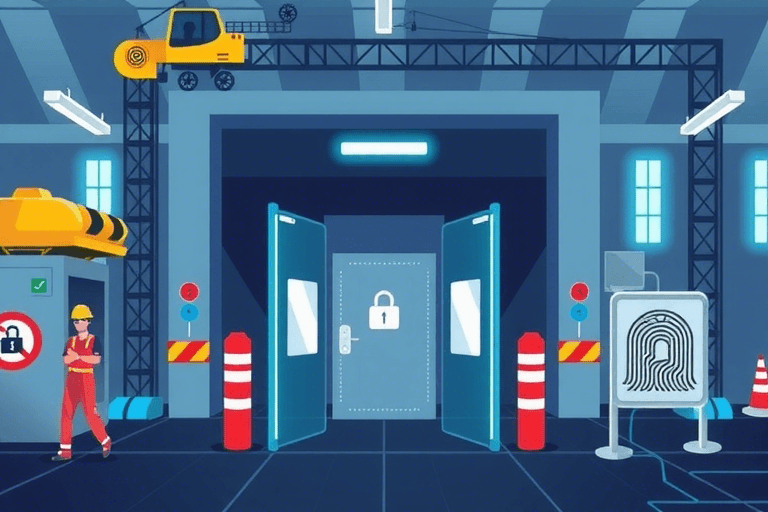 如何在白玉山施工工地实施有效的门禁系统？