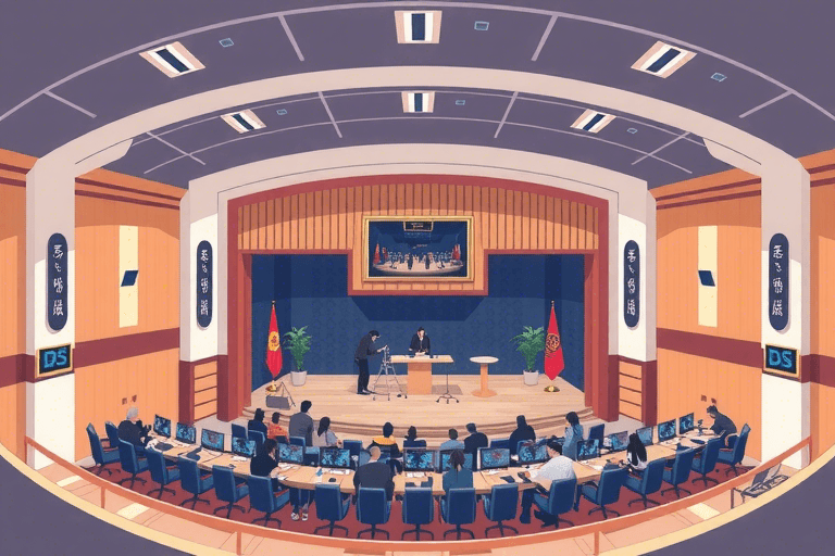 如何确保离石剧场会议系统的顺利施工？施工过程中的关键点和注意事项是什么？