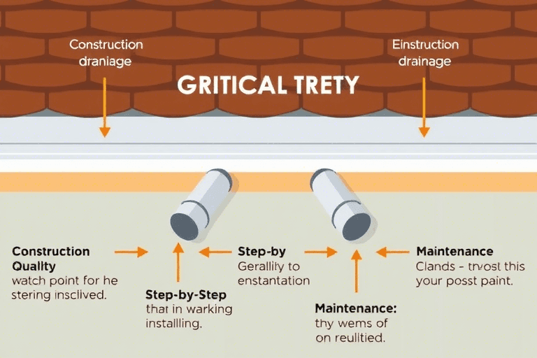 如何确保天沟排水系统施工质量？关键步骤与注意事项详解